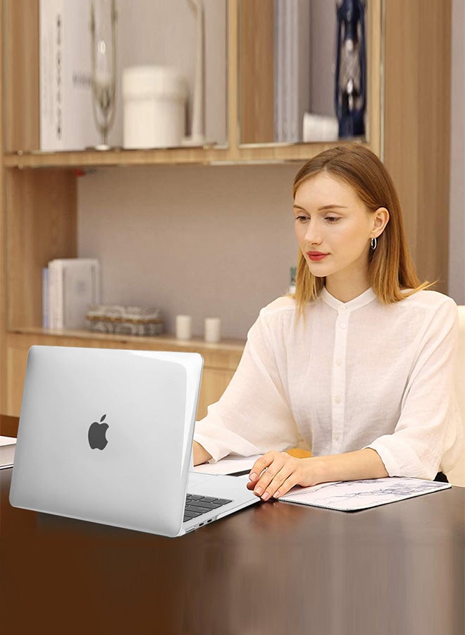 CATANES MacBook Air 13.6 Inch Case (2022-2023 Release) Model A2681 Plastic Hard Shell Case Clear  - Image 4
