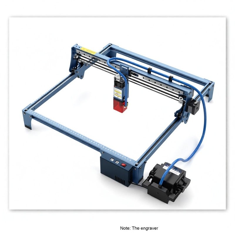 SCULPFUN Engraver Air Pump: 32-Bit Automatic Air Assist Motherboard, 12V/7A Power Adapter - Integrated 30L/Min Stable Air Pressure Air Pump for Laser Engraver Machines
："30min/min"，"30L/Min"（），"30-Mi - Image 4