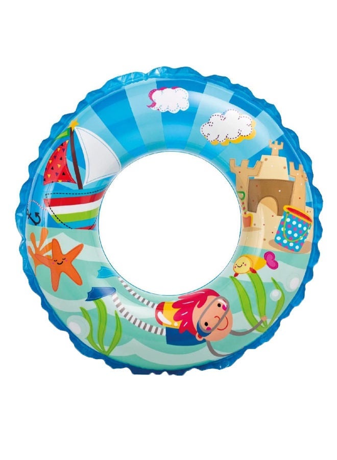 NIBEMINENT 5-Piece Printed Pool Ring Set 24inch - Image 5