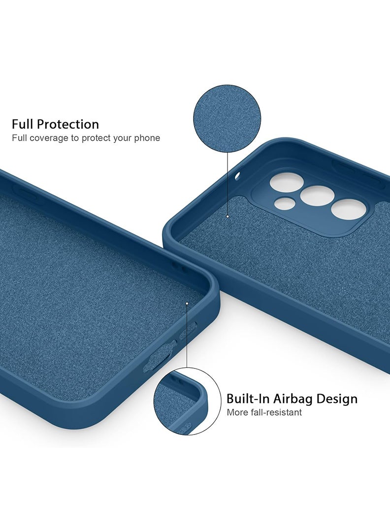 رفع القضية متوافق مع حافظة A26، غطاء هاتف نحيف واقٍ مضاد للصدمات لهاتف A26 2025، مصنوع من البولي كربونات غير اللامعة الفاخرة [ناعم مضاد للخدش]، أزرق - Image 4