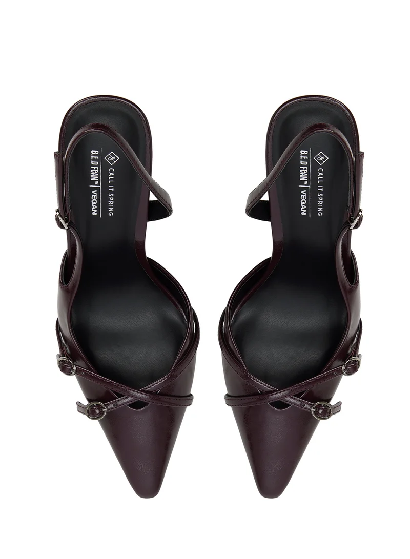 CALL IT SPRING Casual Heeled Sling Back Sandals