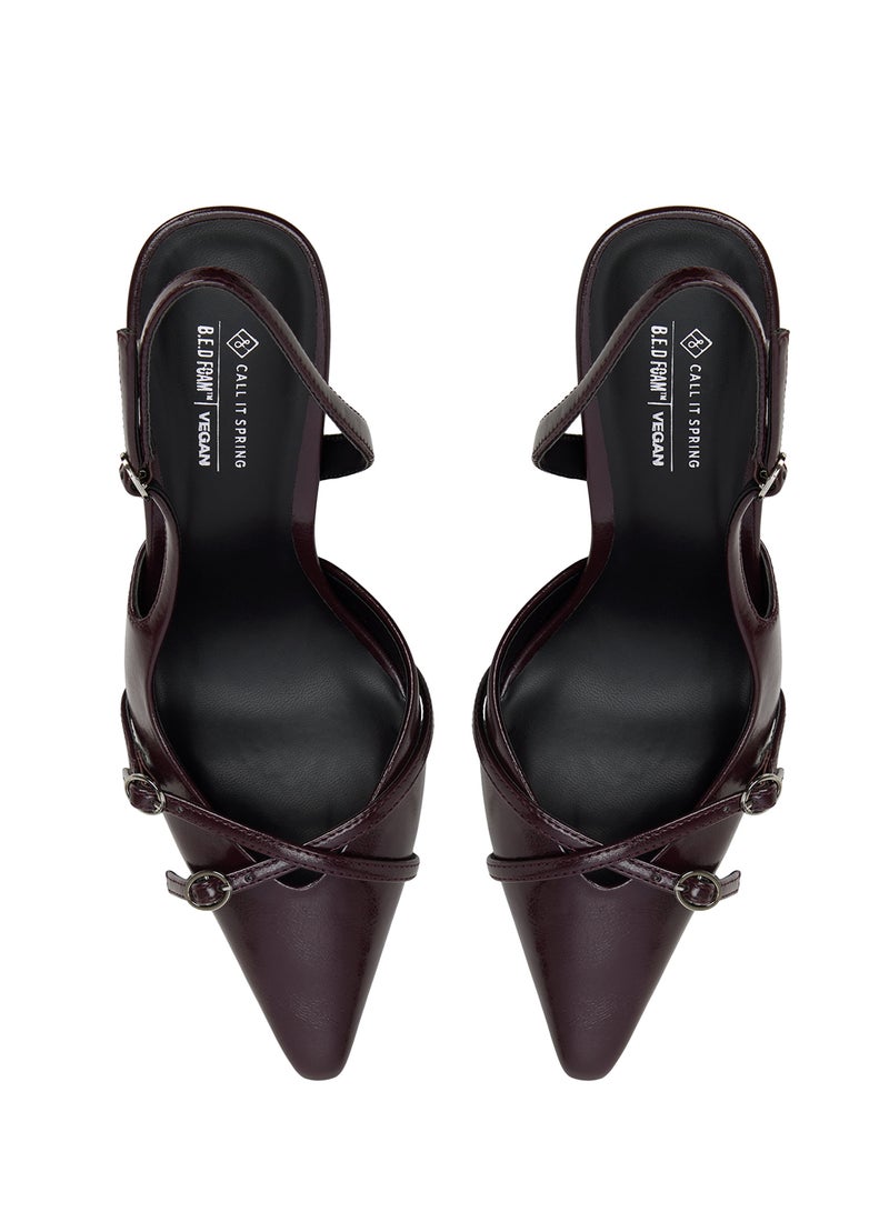 كول ات سبرنج صنادل بكعب كاجوال بحزام خلفي - Image 5