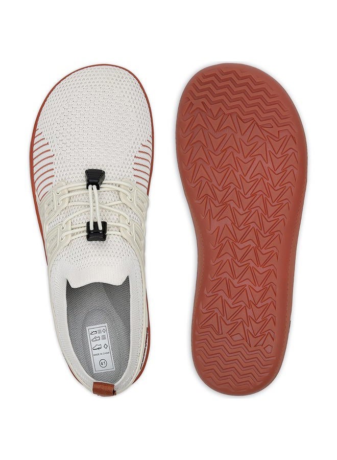 WateLves Wide Water Shoes Womens Mens Barefoot Zero Drop Diabetic Shoes Beach Walking Sneakers, Grey, 12.5 Wide Women/11 Wide Men - Image 2