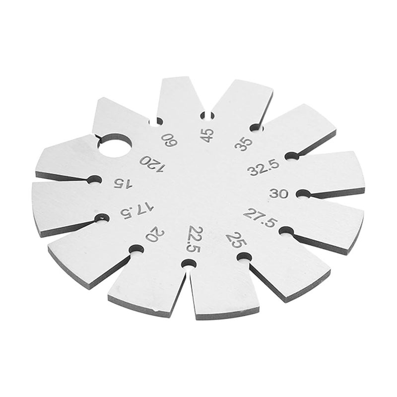 Stainless Steel Bevel Protractor Tool For Measuring Angles From 15 To 120 Degrees - Image 4