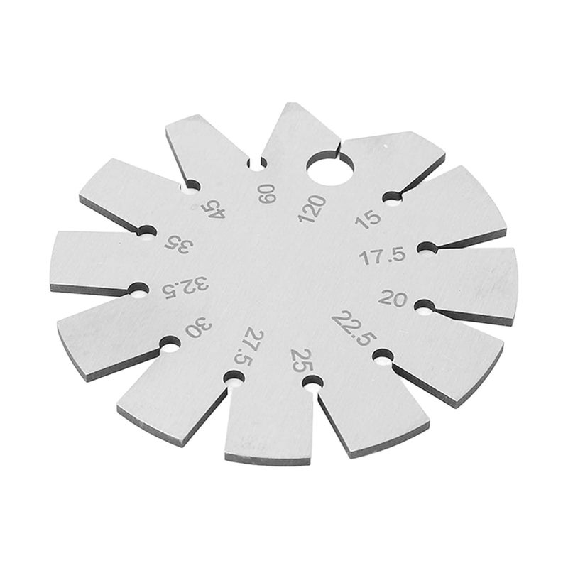 Stainless Steel Bevel Protractor Tool For Measuring Angles From 15 To 120 Degrees - Image 3
