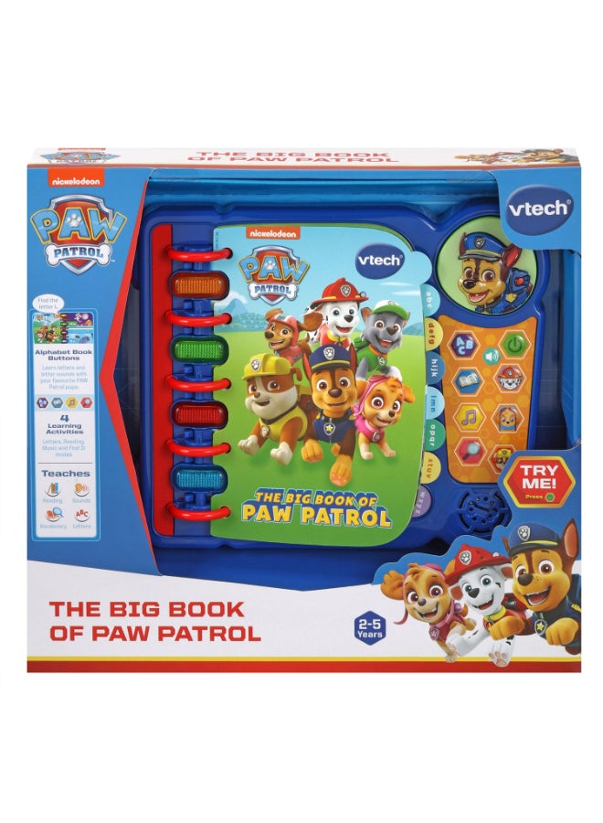 vtech The Big Book of PAW Patrol Multicolour | Educational Learning Toy, Learn Letters & Words, Music & Phrases | Gift for Children 2 5 Years + - Image 4