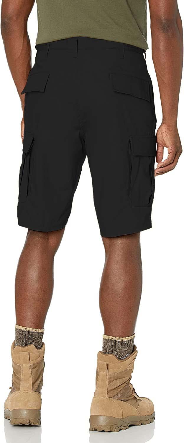 Propper Men's Polyester/Cotton Shorts, Black, Small - Image 2