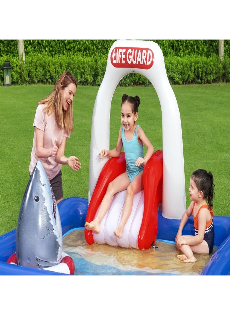 Bestway Lifeguard Tower Play Center 2.34M X 2.03M X 1.29M 26-53079-blue