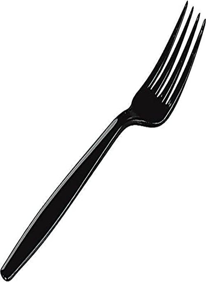 Dixie® Heavyweight Forks, Black, Carton Of 1,000 Forks - Image 3