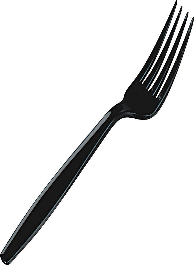 Dixie® Heavyweight Forks, Black, Carton Of 1,000 Forks - Image 4