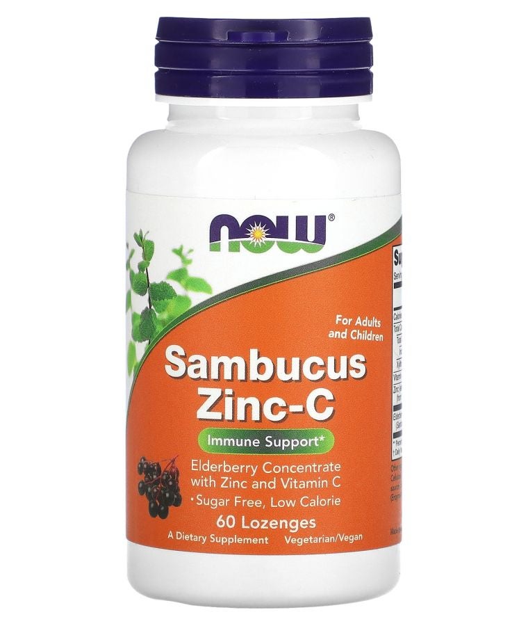 now Sambucus Zinc-C 60 Lozenges