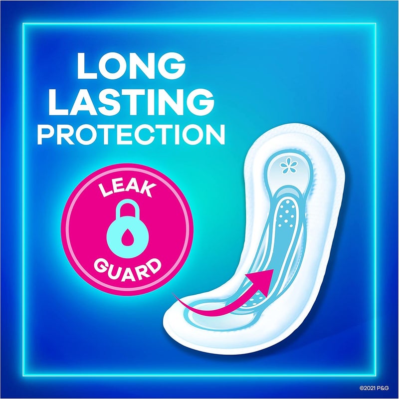 Always Maxi Feminine Pads for Women, Regular Absorbency, 24 Count, No Wings, Unscented - Image 5