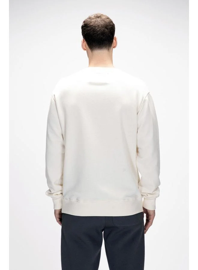 Bad Bear  Rise Marshmallow Crewneck Men's Sweatshirt for Men | Best Price UAE