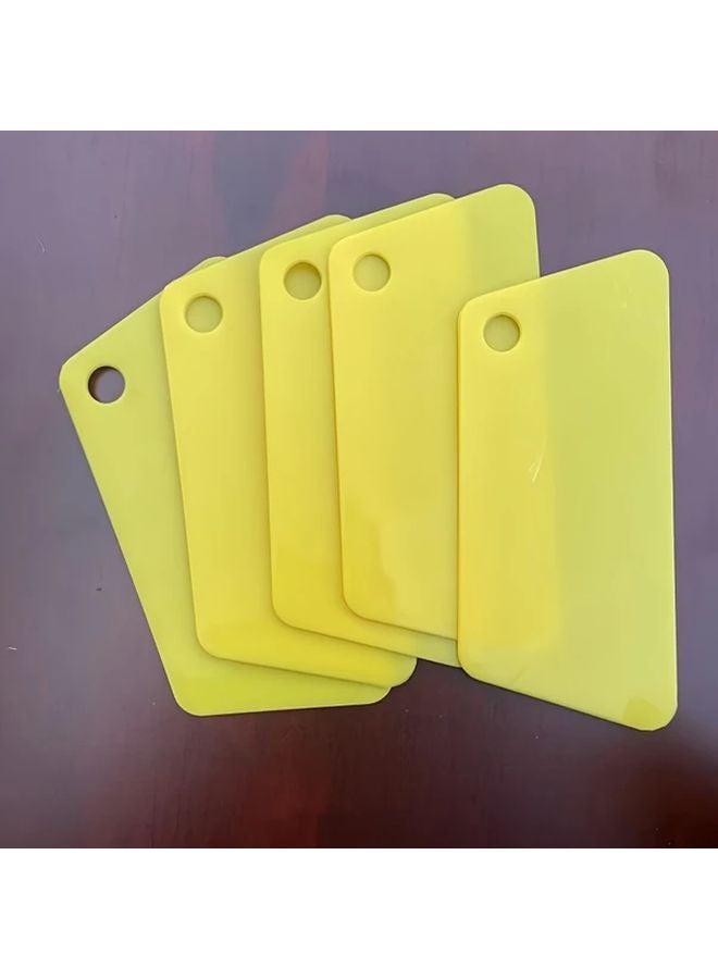 10Pcs Multifunctional Plastic Squeegee Scraper For Window Home Office Cleaning - Image 5