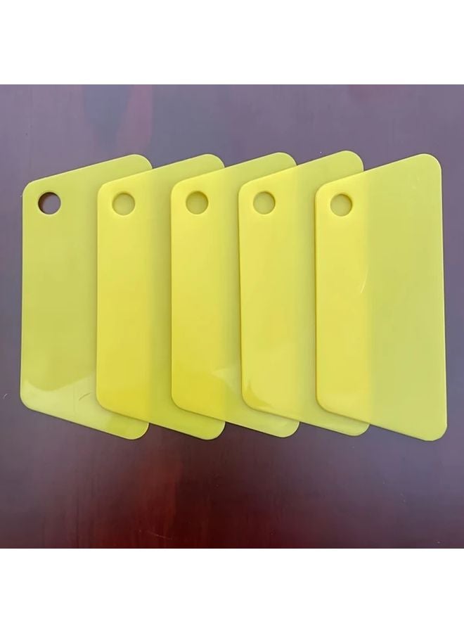 10Pcs Multifunctional Plastic Squeegee Scraper For Window Home Office Cleaning - Image 4
