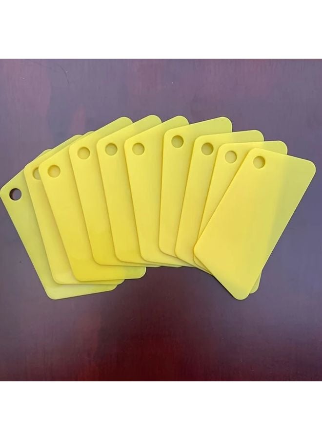 10Pcs Multifunctional Plastic Squeegee Scraper For Window Home Office Cleaning - Image 1