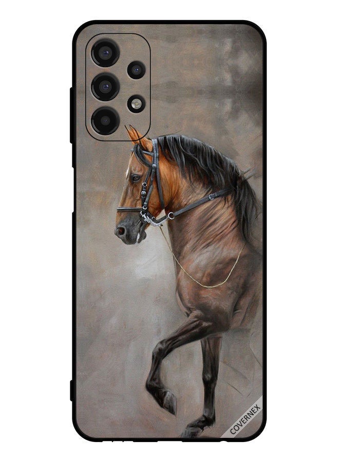 Covernex Protective Case Cover For Samsung Galaxy A13 Vintage Picture Of Horse - Image 1