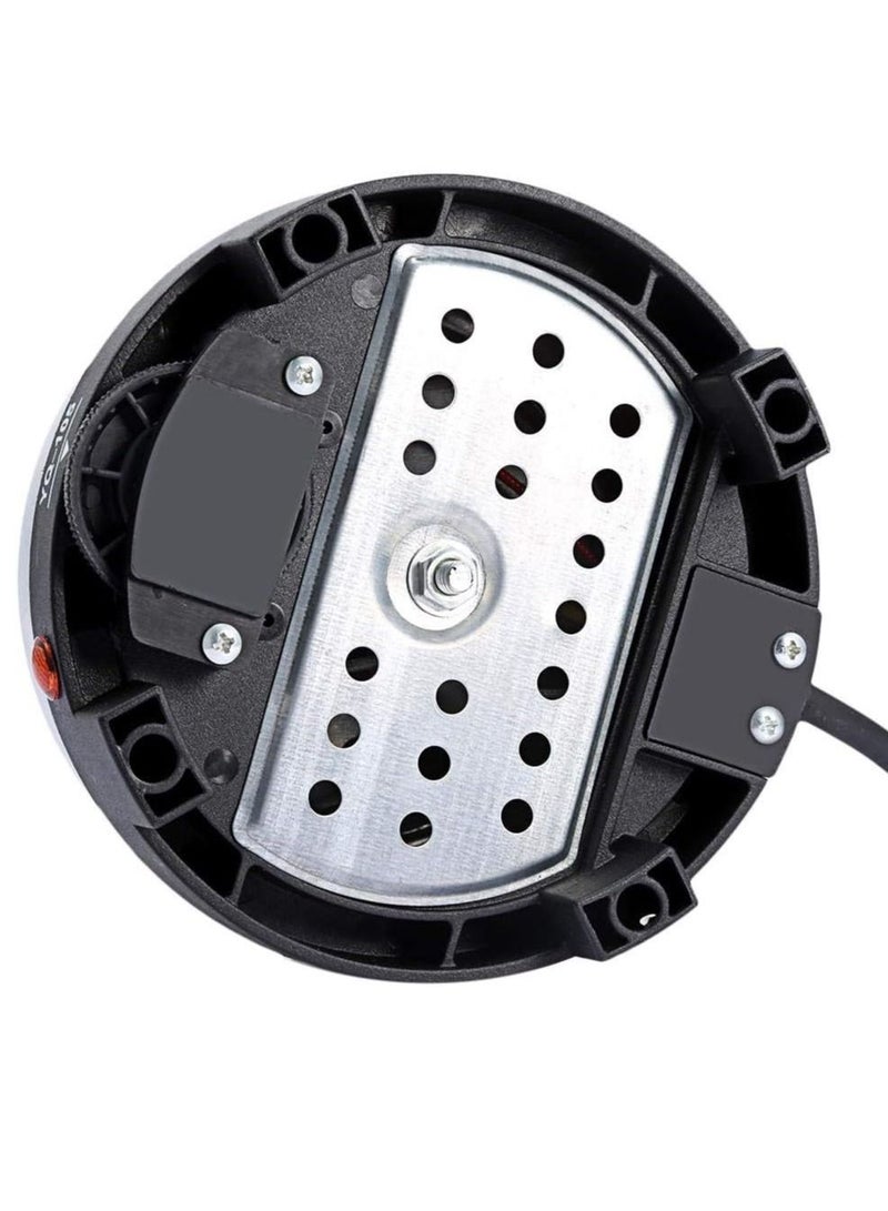 DubaiGallery Electric Heating Plate Small for Fondue, Mini Hob Electric, Camping Hob, Office or Camping Electric Hob Household Small Hob 500 W 220 V (Black) - Image 4