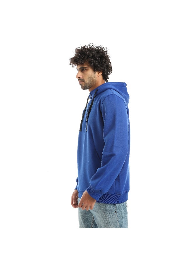Caesar Men's oversized hoodie with hood and front pockets - Image 2