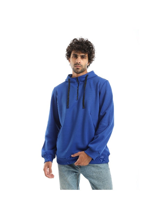Caesar Men's oversized hoodie with hood and front pockets - Image 1