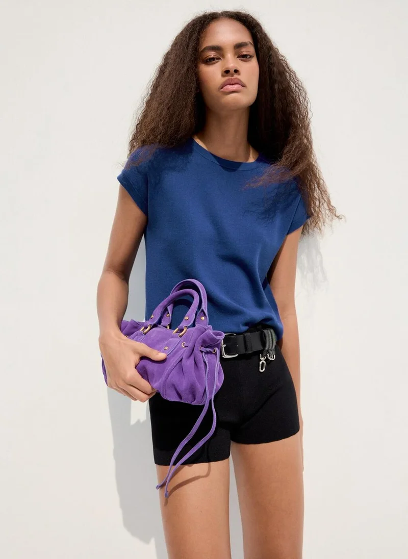 Mango Short-Sleeve Cotton T-Shirt