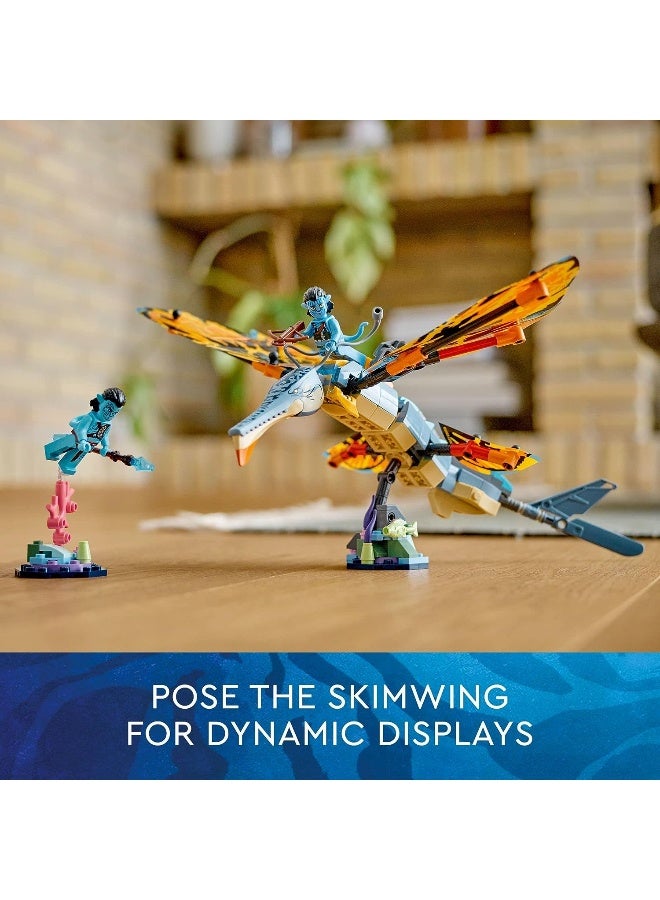 LEGO Avatar: The Way of Water Skimwing Adventure 75576 Collectible Set with Toy Animal for Boys & Girls, Pandora Coral Reef Scene, Jake Sully and Tonowari Minifigures - Image 3