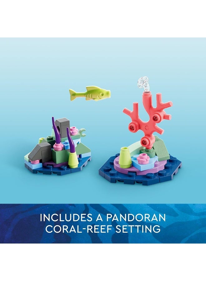 LEGO Avatar: The Way of Water Skimwing Adventure 75576 Collectible Set with Toy Animal for Boys & Girls, Pandora Coral Reef Scene, Jake Sully and Tonowari Minifigures - Image 4