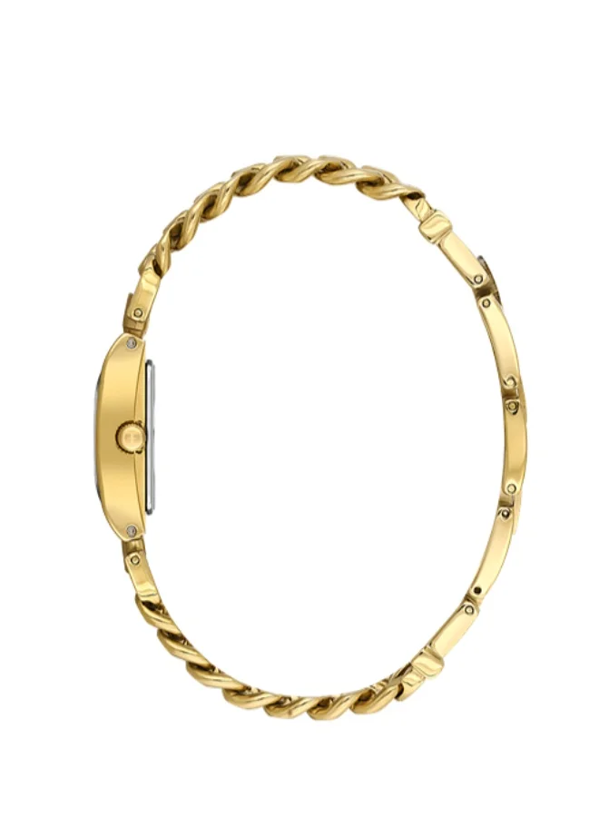 Freelook Paris Freelook - Jolie Women's Watch | Steel Case | Stainless Steel Band | Dark Green & Rectangle Dial | Analog | Japanese Quartz | Mineral Glass | Premium Luxury Watch | Ideal Gift | Water Resistant 50 Meters