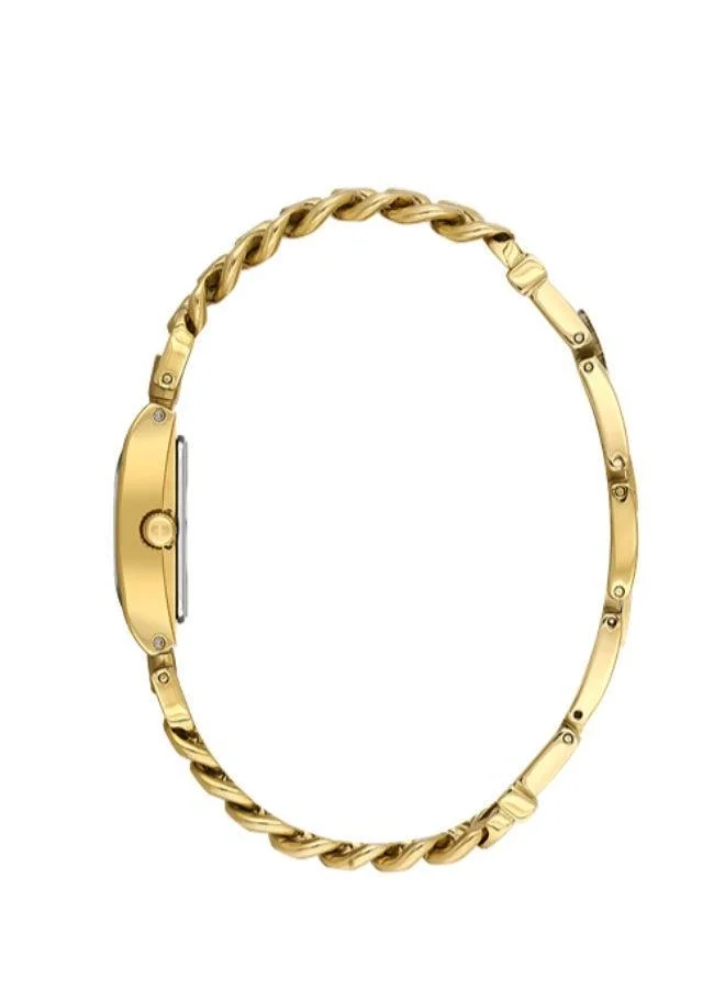 Freelook Paris Freelook - Jolie Women's Watch | Steel Case | Stainless Steel Band | Dark Green & Rectangle Dial | Analog | Japanese Quartz | Mineral Glass | Premium Luxury Watch | Ideal Gift | Water Resistant 50 Meters