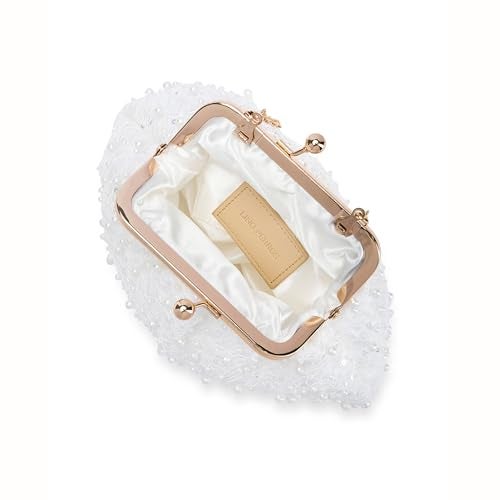 Lino Perros Texas Nora Pearl White Clutch - Image 5