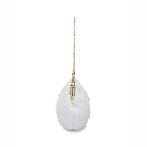 Lino Perros Texas Nora Pearl White Clutch - Image 3