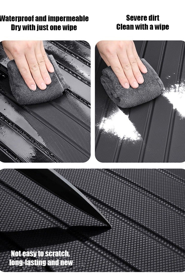 Car Foot Pad, suitable for 2020-2025 Toyota RAV4 gasoline car car foot pad, wear-resistant, easy to clean, high-end, material: TPE. - Image 3