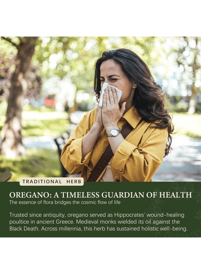 زيت الأوريجانو العضوي من أوزيسفورس - قطرات سائلة مع 75% كارفكرول عالي - مكمل عشبي من الأوريجانو المتوسطي البري لصحة المناعة والهضم، نباتي، خالي من السكر، خالي من الكحول، غير معدل وراثيًا، 1 أونصة سائلة - Image 5