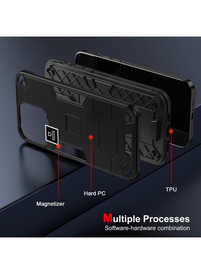 S-TOP Case For Samsung Galaxy S24 Ultra 5G 2 in 1 Shockproof Phone Case - Image 5