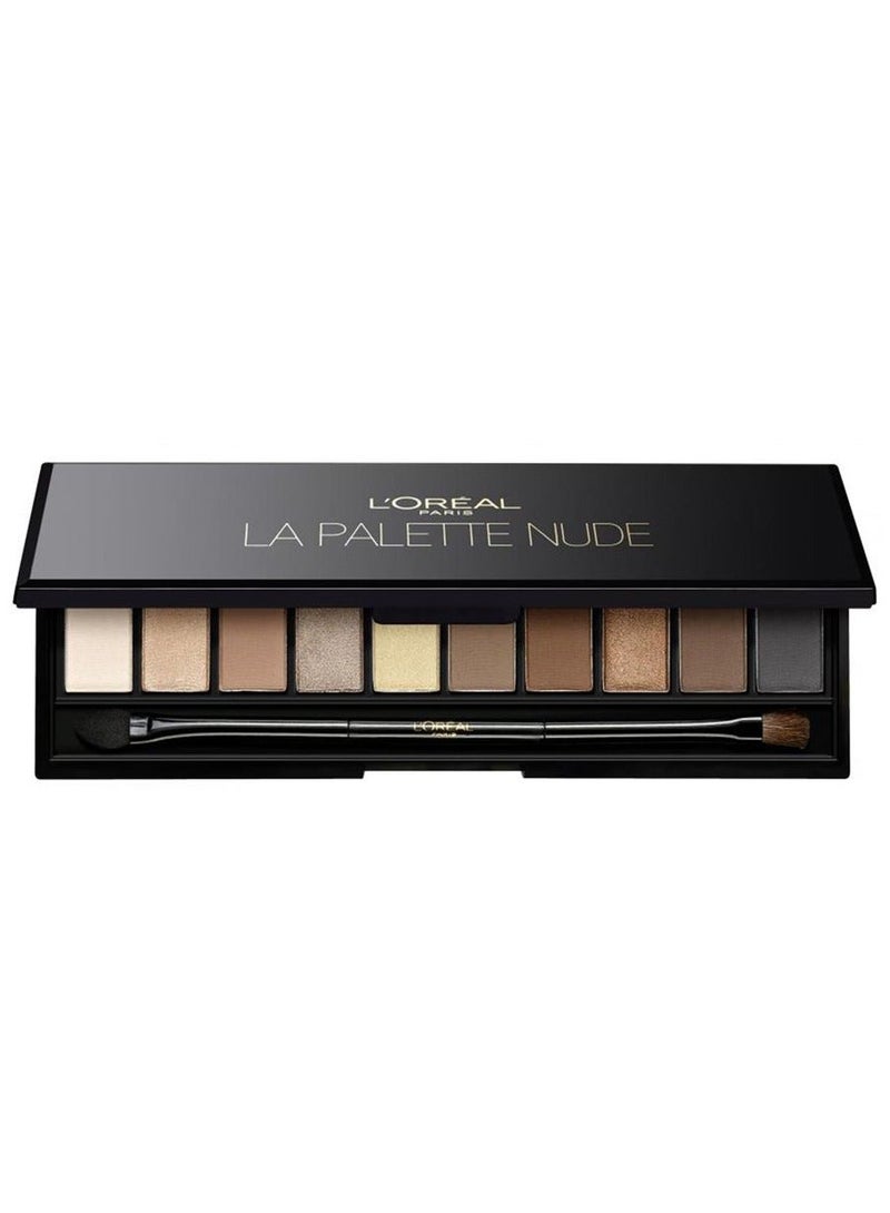لوريال باريس La Palette Nude Eyeshadow- 02 Beige - Image 1