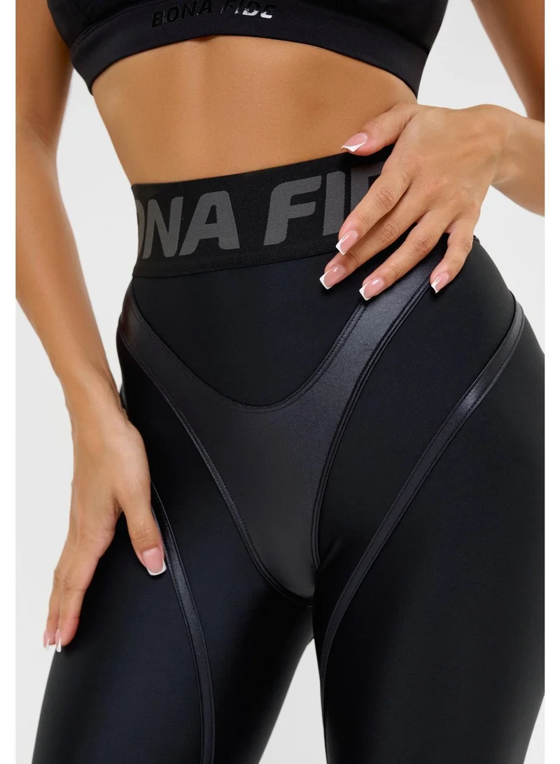 Bona Fide Ultra Black Ultra High Waist Gym Leggings for Women | Best Price UAE