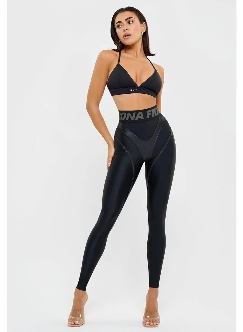 Bona Fide Ultra Black Ultra High Waist Gym Leggings for Women | Best Price UAE