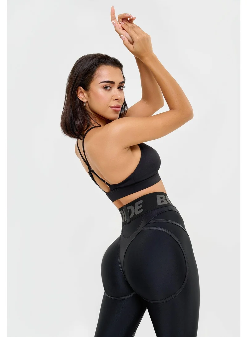 Bona Fide Ultra Black Ultra High Waist Gym Leggings for Women | Best Price UAE