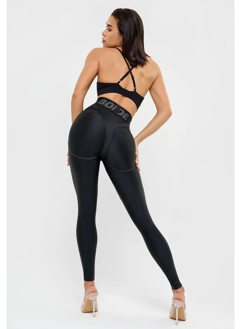 Bona Fide Ultra Black Ultra High Waist Gym Leggings for Women | Best Price UAE
