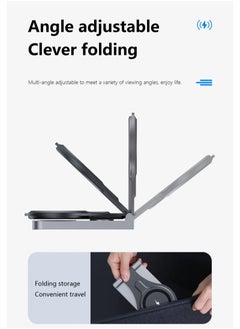 XiuWoo Magnetic 3 in 1 Wireless Charging Station for Apple Series, 15W Fast Mag-Safe Charger Stand for iPhone 15/14/13, for iWatch9/8/7  - Image 3