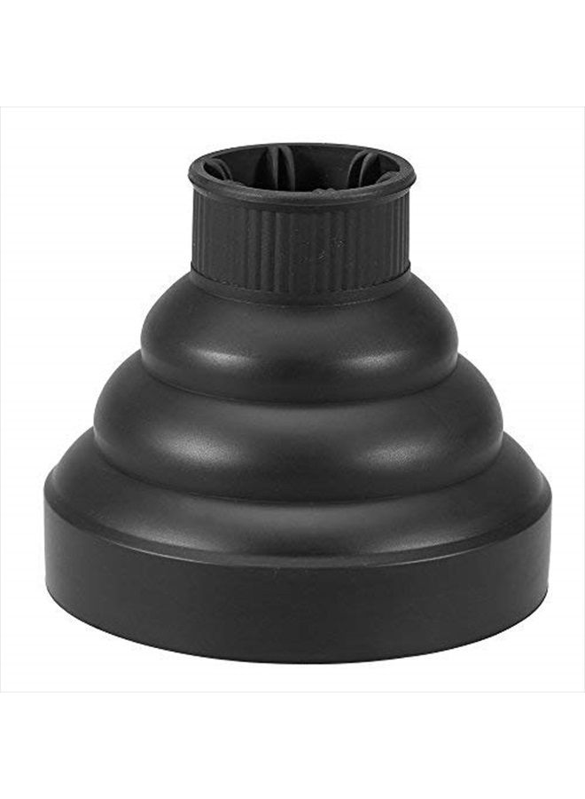 ZERONE Bonnet Hood Hair Dryer Attachment, Hood Bonnet for Hand Held Hair Dryer Hair Blower Diffuser Foldable Cover Styling Hairdressing Tool(Black) - Image 5