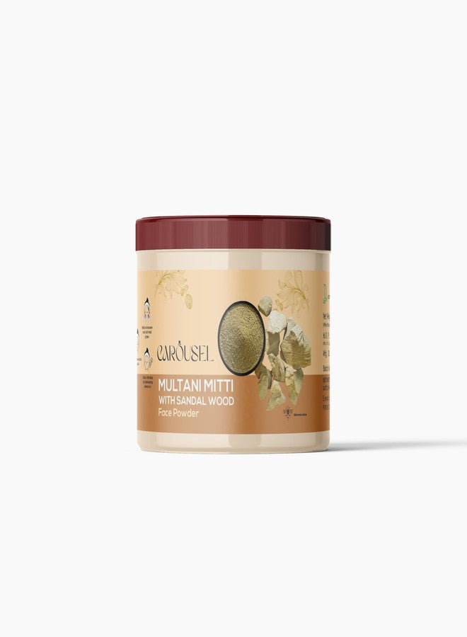 Truvic Carousel Natural Multani Mitti powder for Face - Natural Skin Cleanser & Oil Control | For Glowing, Clear & Healthy Skin (200 g (Pack of 2)) - Image 4