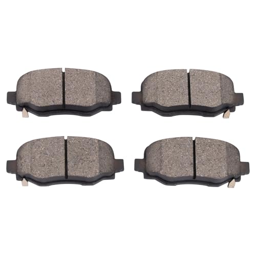 TRQ Rear Brake Pads Ceramic Compatible with 2015-2017 Chrysler 200 2014-2021 Jeep Cherokee - Image 3