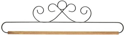 Ackfeld 87607 12in French Curls Gray Fabric Holder 12