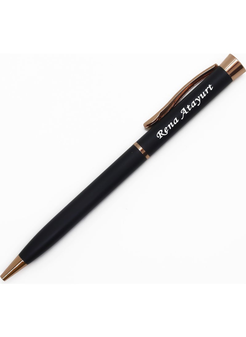 Ada Lazer Ada Laser Personalized Metal Ballpoint Pen 