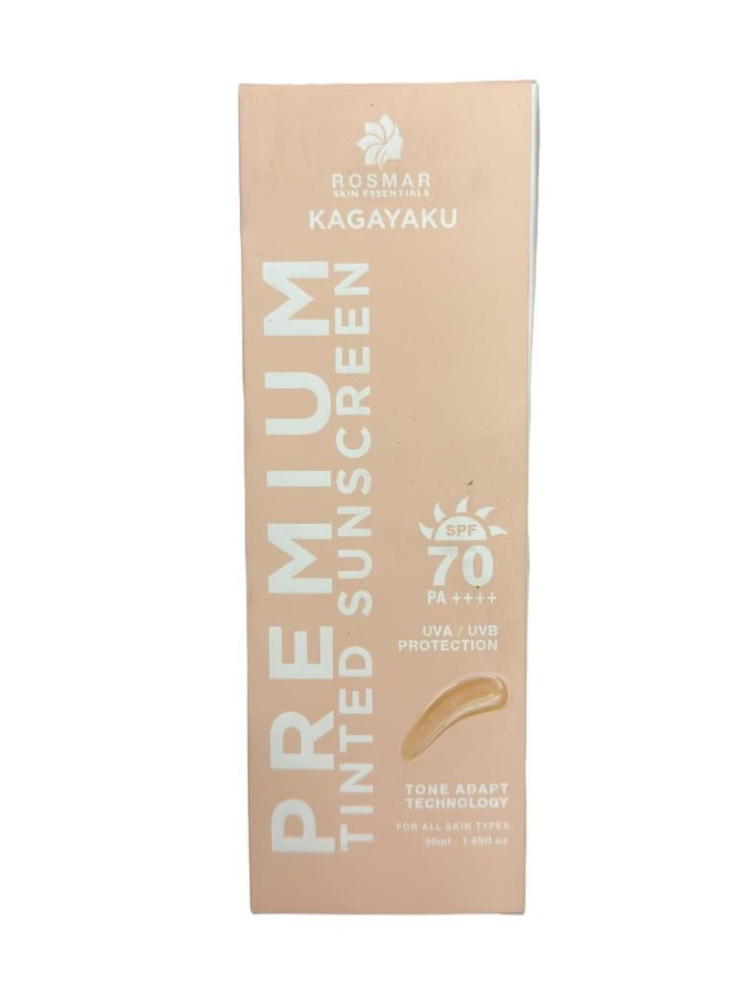 Rosmar tinted sunscren premium tone adapt