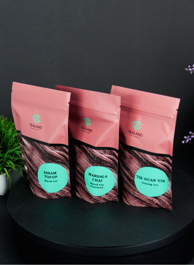 تيلاند مجموعة هدايا ديوالي ديلايتس، مجموعة متنوعة من أنواع الشاي الفاخرة مع كوب الشاي وحل تخزين الشاي، هدية مثالية لأحبائك - Image 4