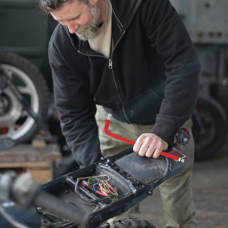 9 قطعة مجموعة مفكات سداسية ملونة بنهاية كروية من فولاذ عالي الصلابة لنماذج التحكم عن بعد - Image 5