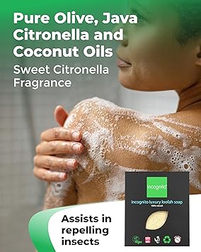 Incognito Less Mosquito Luxury Loofah and Soap - Image 4