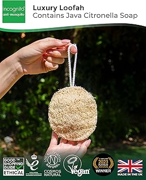 Incognito Less Mosquito Luxury Loofah and Soap - Image 2